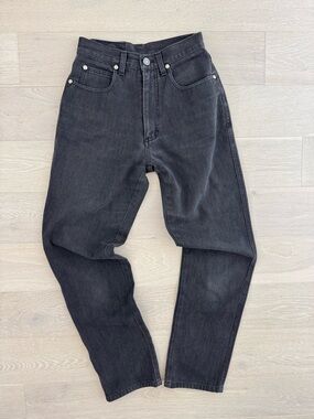 Vintage Versace Sport High Waist Slim Tapered Leg Jeans - Made In Italy - Sz 26